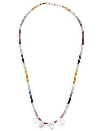 Roxanne First Love Sapphire Beaded Necklace - Multicolour