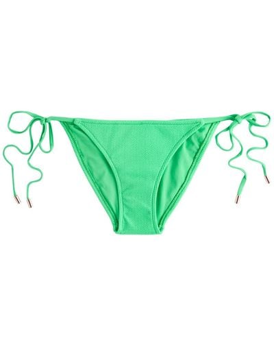 Melissa Odabash Melbourne Ribbed Bikini Briefs - Green