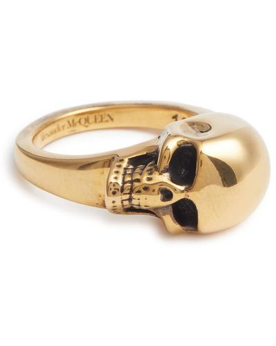 Alexander McQueen Rings Jewelry - Metallic