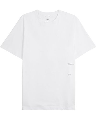 OAMC Still Printed Cotton T-shirt - White