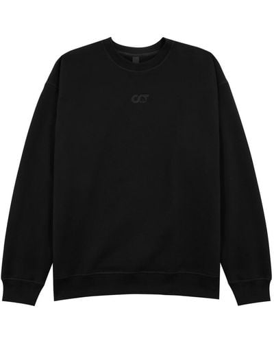 Alpha Tauri Seove Logo Cotton Sweatshirt - Black