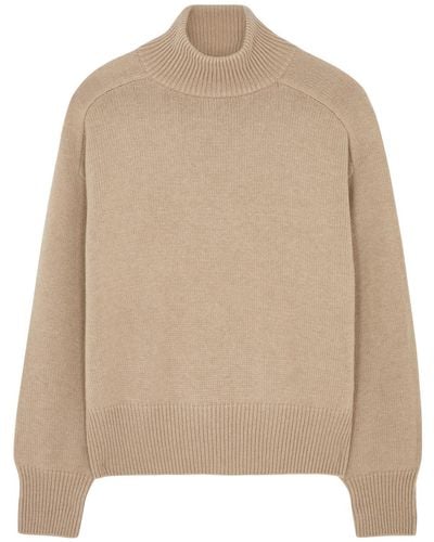 Canada Goose Baysville Roll-Neck Wool Sweater - Natural