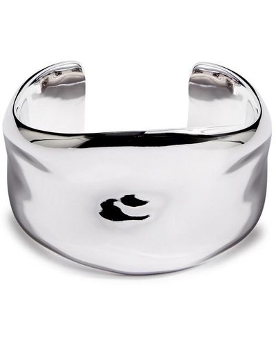 BY PARIAH The Luna Sterling Cuff - White