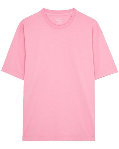 COLORFUL STANDARD Cotton T-Shirt - Pink