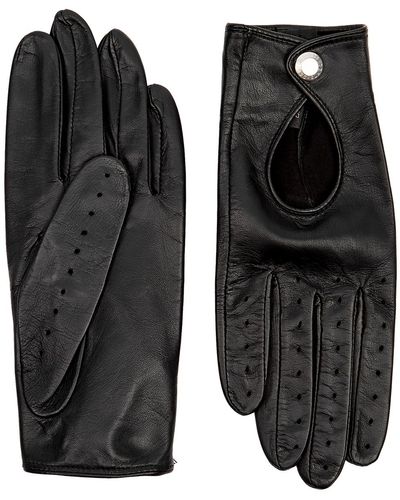 Dents Thruxton Leather Gloves - Black