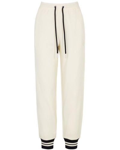 Moncler Cotton-blend Sweatpants - White