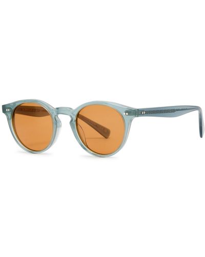 Oliver Peoples Round-Frame Sunglasses - White