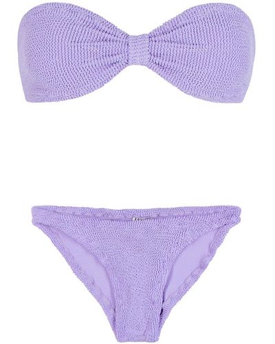 Hunza G Bk Jean Bikini - Purple