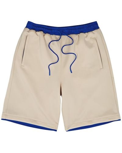 Gucci Logo Neoprene Shorts - Blue