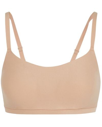 Chantelle Soft Stretch Thin-Strap Soft-Cup Bralette - Natural