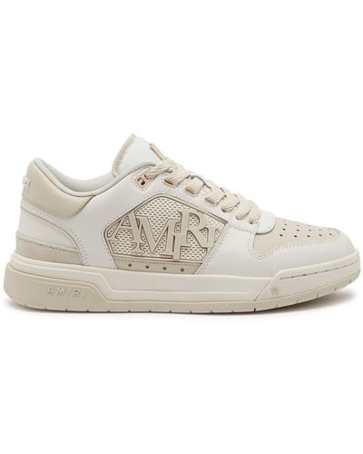 Amiri Classic Panelled Leather Trainers - White