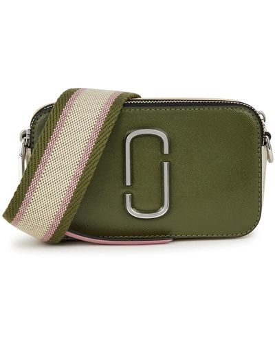 Marc Jacobs Snapshot Leather Cross-body Bag - Green