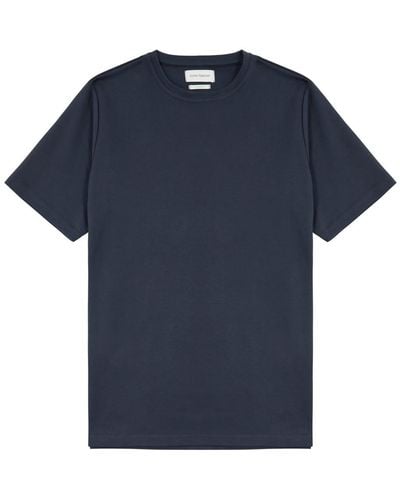 Oliver Spencer Heavy Cotton T-shirt - Blue