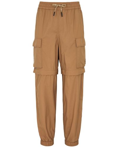 Moncler Day-Namic Shell Cargo Trousers - Natural