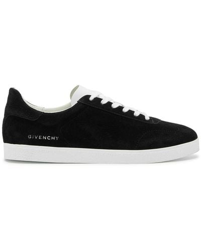 Givenchy Town Suede Sneakers - Black