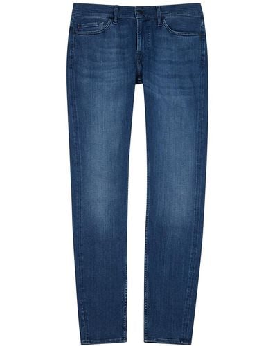 7 For All Mankind Paxtyn Luxe Performance Plus+ Tapered Jeans - Blue