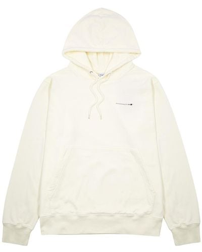 NN07 Waylon Off-white Hooded Cotton Sweatshirt