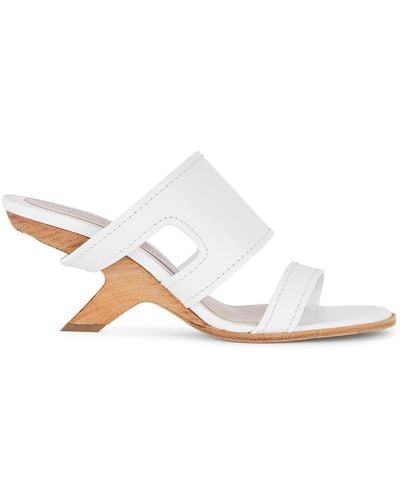 Alexander McQueen Wedge Sandals Whxz7 - White