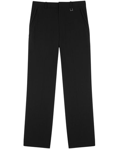 WOOYOUNGMI Cotton-twill Pants - Black