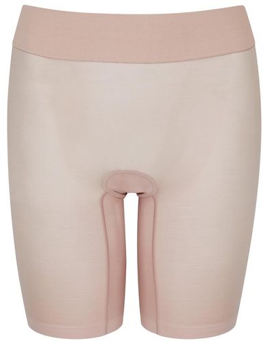 Wolford Sheer Touch Control Shorts - Natural