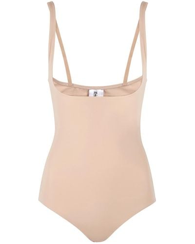 Wolford Mat De Luxe Shaping Bodysuit - Natural