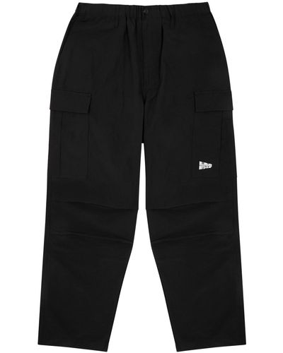 BBCICECREAM Logo Cotton-Blend Cargo Pants - Black