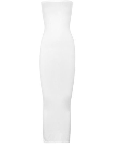 Wolford Fatal Stretch-Jersey Maxi Dress - White