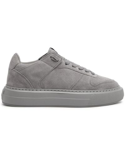 Cleens Ollie Suede Trainers - Grey