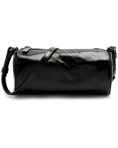 Off-White c/o Virgil Abloh Torpedo Leather Shoulder Bag - Black