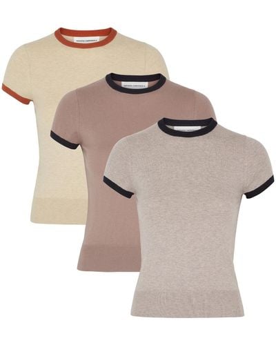 Extreme Cashmere N°339 Chloe Cotton-blend T-shirts - Multicolour