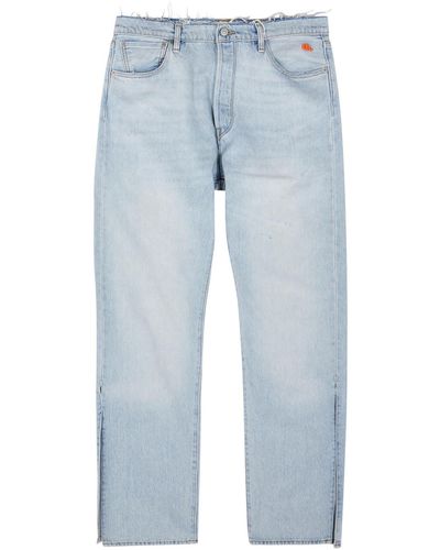 ERL X Levi's 501 Split-leg Jeans - Blue