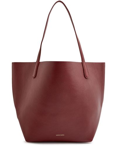 Mansur Gavriel Everyday Leather Tote - Red