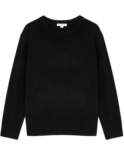 Vince Wool-Blend Sweater - Black