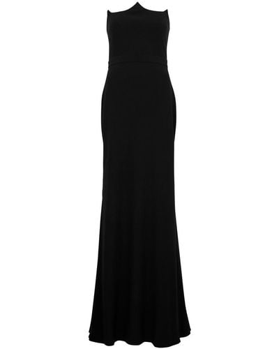 Alexander McQueen Strapless Gown - Black
