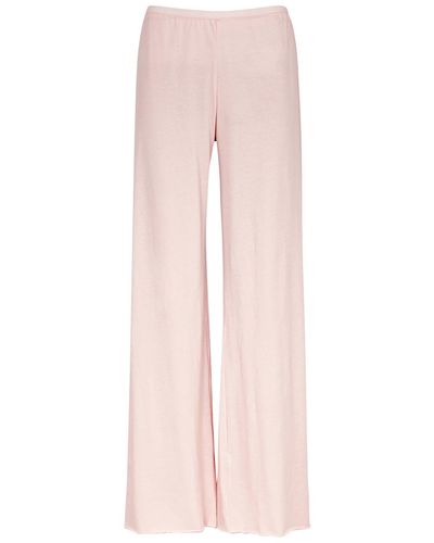 Skin Pima Cotton Pajama Pants - Pink