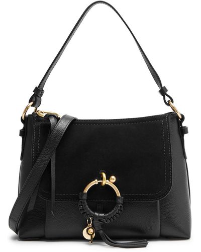 See By Chloé Joan Small Grained Leather Cross-body Bag - Black