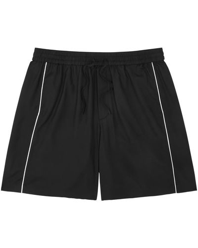 Valentino Silk Shorts - Black