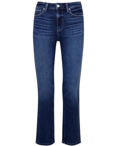 PAIGE Cindy Straight-Leg Jeans - Blue