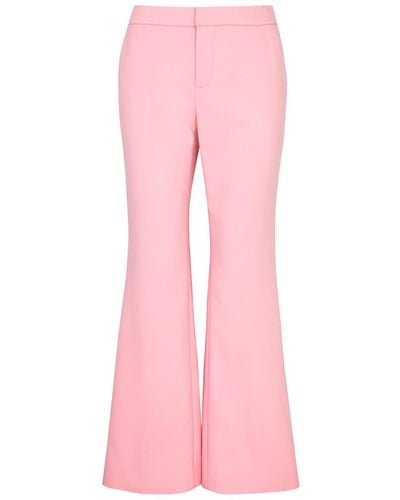 Balmain Flared-Leg Trousers - Pink