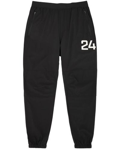 Represent 247 Printed Shell Sweatpants - Black