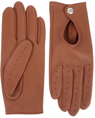 Dents Thruxton Leather Gloves - Brown