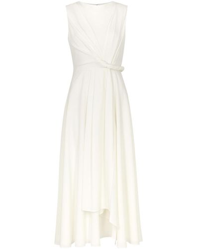 ROKSANDA Parsa Twisted Midi Dress - White