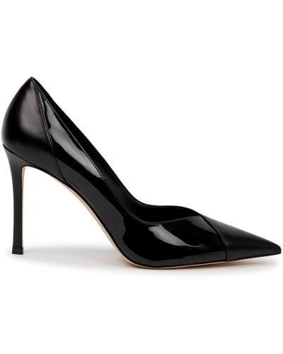 Jimmy Choo Cass 95 Leather Court Shoes - Black