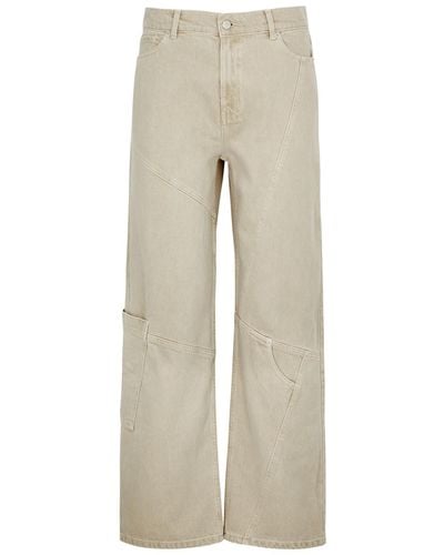 GIMAGUAS Beverly Straight-Leg Jeans - Natural