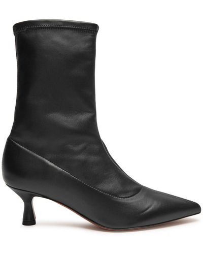 Atp Atelier Cerone 60 Leather Sock Boots - Black