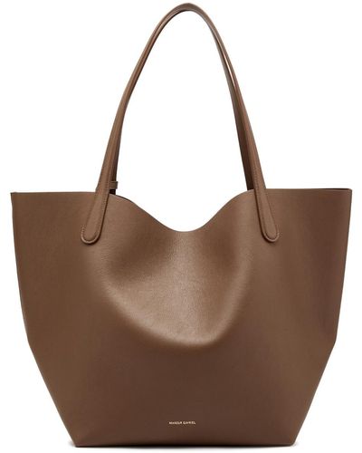 Mansur Gavriel Everyday Leather Tote - Brown