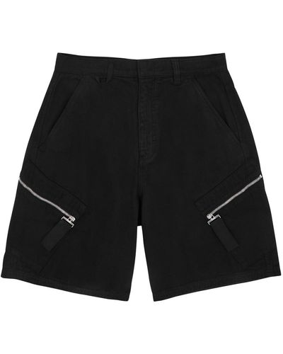 Jacquemus Le Short Marrone Cotton-Canvas Shorts - Black