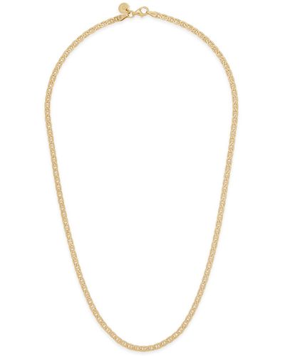 Daisy London Infinity 18kt -plated Chain Necklace - White