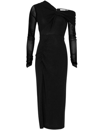 Diane von Furstenberg Rich Stretch-jersey Midi Dress - Black