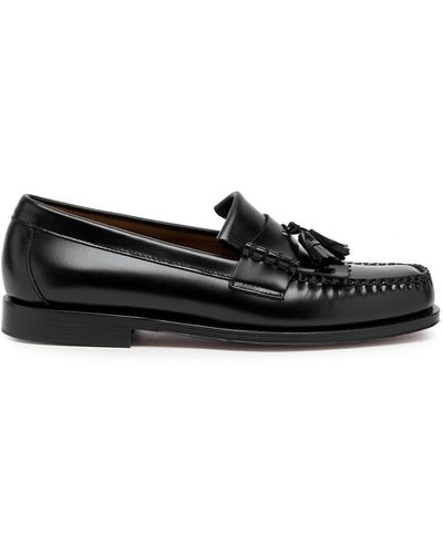 G.H. Bass & Co. G. H Bass & Co Weejun Heritage Layton Ii Moc Kiltie Leather Loafers - Black